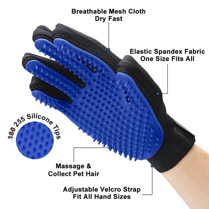 BrushyGloves - Pet Grooming Glove